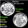 Image 1 : 1944-p Mercury Dime 10c Grades GEM+ Unc