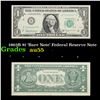 Image 1 : 1963B $1 'Barr Note' Federal Reserve Note Grades Choice AU