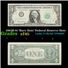 Image 1 : 1963B $1 'Barr Note' Federal Reserve Note Grades xf+