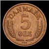 Image 3 : 1963(h) Denmark 5 Ore KM# 848.1 Grades Select+ Unc
