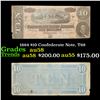 Image 1 : 1864 $10 Confederate Note, T68 Grades Choice AU/BU Slider