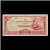 Image 2 : 1942-1944 Myanmar (Burma) WWII Japanese Occupation 10 Rupees Note P# 16 Grades xf+