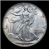 Image 2 : 1944-p Walking Liberty Half Dollar 50c Grades Select Unc