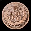 Image 3 : 1860 Indian Cent 1c Grades vf++