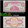Image 1 : 2x Consecutive 1962 ND 4th Series British Armed Forces 1 Pound Special Vouchers, All CU! P# M36a Gra