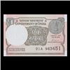 Image 2 : 2017 India 1 Rupee Banknote P# 117c Grades Gem+ CU