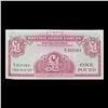 Image 4 : 2x Consecutive 1962 ND 4th Series British Armed Forces 1 Pound Special Vouchers, All CU! P# M36a Gra