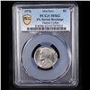 Image 2 : PCGS 1976-p Jefferson Nickel Mint Error 5c Graded ms62 BY PCGS