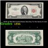 Image 1 : 1953C $2 Red Seal United States Note Key To The Series Fr-1512 Grades vf++