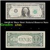 Image 1 : 1963B $1 'Barr Note' Federal Reserve Note Grades xf+
