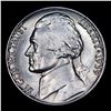 Image 2 : 1939-p Jefferson Nickel Rev 40 5c Grades GEM++ Unc