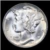Image 2 : 1944-p Mercury Dime 10c Grades GEM++ Unc
