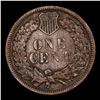 Image 3 : 1883 Indian Cent 1c Grades Choice AU/BU Slider