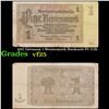 Image 1 : 1937 Germany 1 Rentenmark Banknote P# 173b Grades vf+