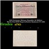 Image 1 : 1923 Germany (Weimar Republic) 50 Million Marks Post-WWI Hyperinflation Banknote P# 109b Grades xf+