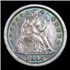 Image 2 : 1845-p Seated Liberty Dime 10c Graded ms62 By SEGS