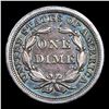 Image 3 : 1845-p Seated Liberty Dime 10c Graded ms62 By SEGS