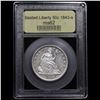 Image 4 : ***Auction Highlight*** 1843-o Seated Half Dollar 50c Graded Select Unc BY USCG (fc)