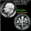 Image 1 : Proof 1979-s Roosevelt Dime 10c Grades GEM++ Proof Deep Cameo