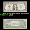 Image 1 : 1963B $1 'Barr Note' Federal Reserve Note Grades vf++