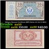Image 1 : Military Payment Certificate (MPC) Series 472 10c Fr-M822 Grades Select AU