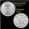 Image 1 : 1965(h) Denmark 10 Ore KM# 849.1 Grades Select Unc
