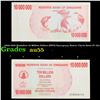 Image 1 : 2006-2008 Zimbabwe 10 Million Dollars (ZWN) Emergency Bearer Check Notes P# 55a Grades Choice AU