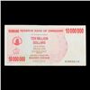 Image 3 : 2006-2008 Zimbabwe 10 Million Dollars (ZWN) Emergency Bearer Check Notes P# 55a Grades Choice AU