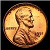 Image 2 : 1951-d Lincoln Cent 1c Grades GEM+ Unc RD