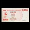 Image 2 : 2006-2008 Zimbabwe 10 Million Dollars (ZWN) Emergency Bearer Check Notes P# 55a Grades xf+