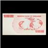 Image 3 : 2006-2008 Zimbabwe 10 Million Dollars (ZWN) Emergency Bearer Check Notes P# 55a Grades xf+