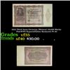 Image 1 : 1922 Third Issue Germany (Weimar) 50,000 Marks Post-WWI Hyperinflation Banknote P# 80 Grades vf++