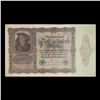 Image 2 : 1922 Third Issue Germany (Weimar) 50,000 Marks Post-WWI Hyperinflation Banknote P# 80 Grades vf++
