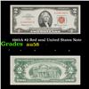 Image 1 : 1963A $2 Red seal United States Note Grades Choice AU/BU Slider