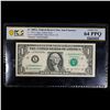 Image 2 : PCGS 2003a $1 Dollar Green Seal Note Graded ms64 By PCGS