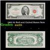 Image 1 : 1963 $2 Red seal United States Note Grades Choice AU