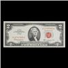 Image 2 : 1963 $2 Red seal United States Note Grades Choice AU