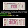 Image 1 : 3x Consecutive 1972 6th Series 2nd Issue British Armed Forces 10 New Pence Special Vouchers, All CU!