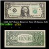 Image 1 : 1985 $1 Federal Reserve Note (Atlanta, GA) Grades vf+