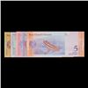 Image 2 : Set Of 5 Various Non-consecutive  Venezuelan Notes Grades CU