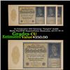 Image 1 : 3x Consecutive 1922 Germany "Vampire" 10,000 Marks Post-WWI Hyperinflation Banknotes, All CU! P# 72 