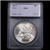 Image 4 : 1881-s Morgan Dollar $1 Graded ms66 BY SEGS