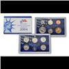 Image 1 : 2004 United States Mint Proof Set in Original Government Packaging, 11 Coins Inside