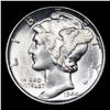 Image 2 : 1944-p Mercury Dime 10c Grades GEM+ Unc