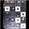 Image 2 : Huge Liifetime Collection - Too Many Coins To Auction Individually - This Lot is For One Page of 20 