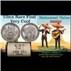 Image 1 : ***Auction Highlight*** ARRIBA! ARRIBA! Ultra Rare Full Roll 20x Silver 1977-1979 Gem Unc Mexico 100