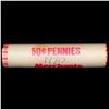 Image 3 : Shotgun Lincoln 1c roll, 1980-p 50 pcs Merchants Bank Wrapper.