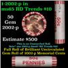 Image 1 : Shotgun Lincoln 1c roll, 2002-p 50 pcs String & Son Wrapper.