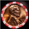 Image 2 : Shotgun Lincoln 1c roll, 1957-d 50 pcs Bank Wrapper.