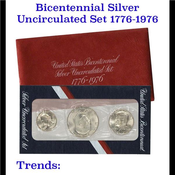 1776-1976 Bicentennial Silver Uncirculated set, the "Red Pack"